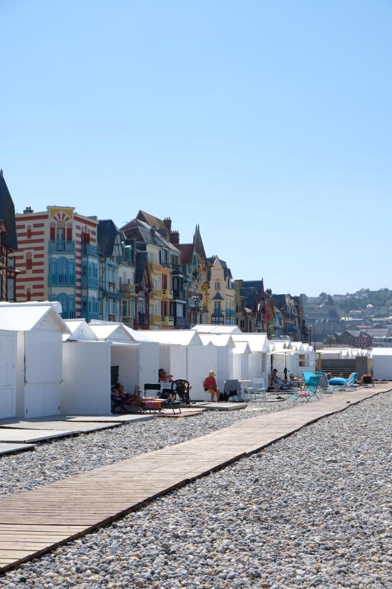 Villa Adele, Sauna Et Balcon Vue Mer - Appt 03 Mers-les-Bains Exterior foto