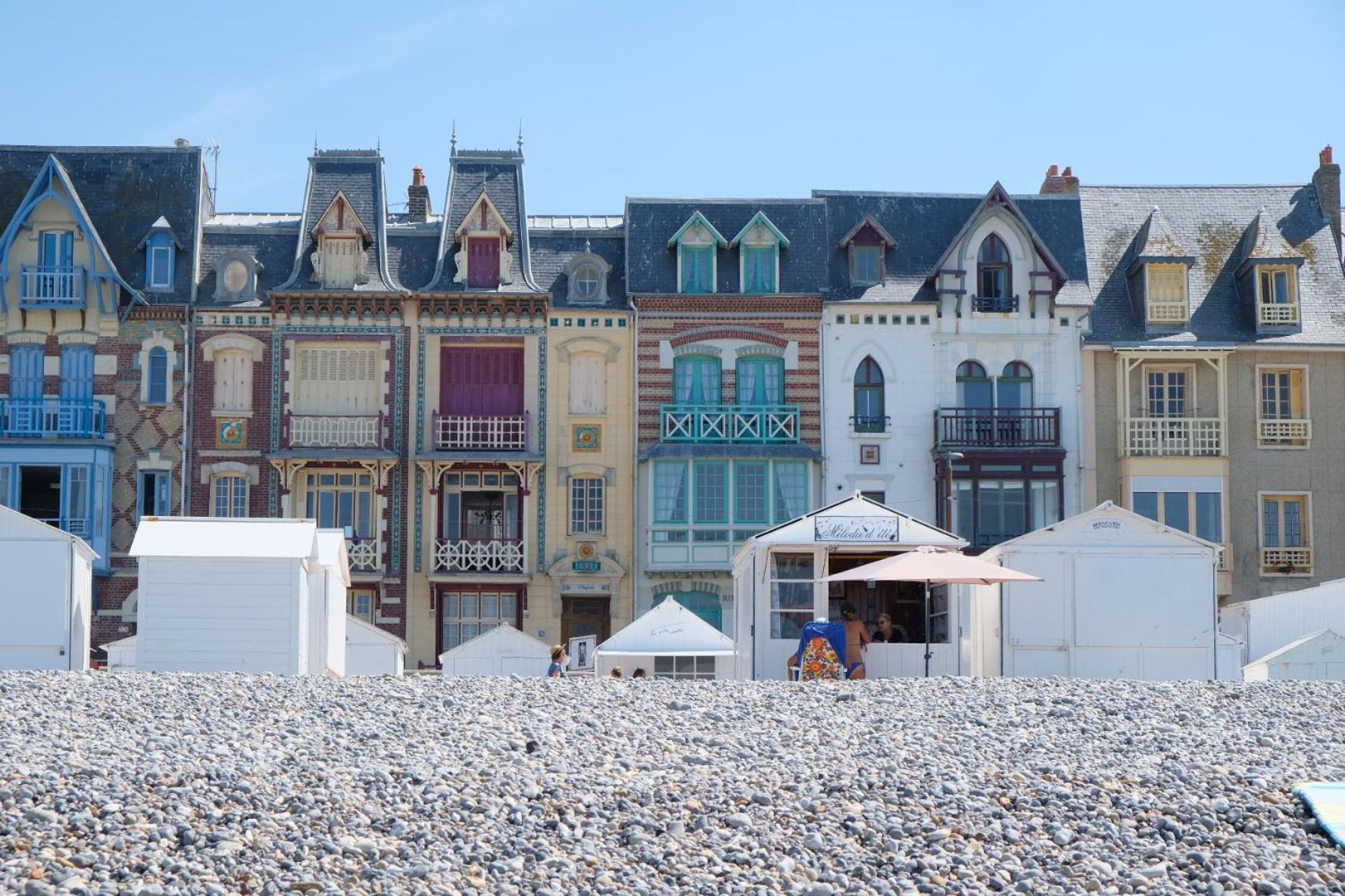 Villa Adele, Sauna Et Balcon Vue Mer - Appt 03 Mers-les-Bains Exterior foto